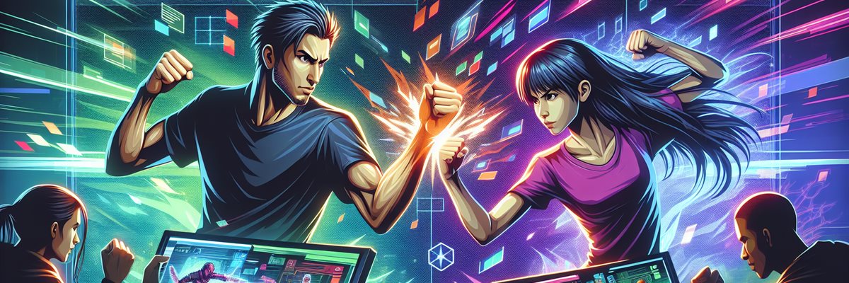 بازی‌های مبارزه‌ای و استراتژیک آنلاین